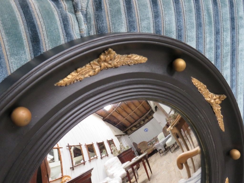 1950's English Butlers Porthole Convex Mirror photo buy