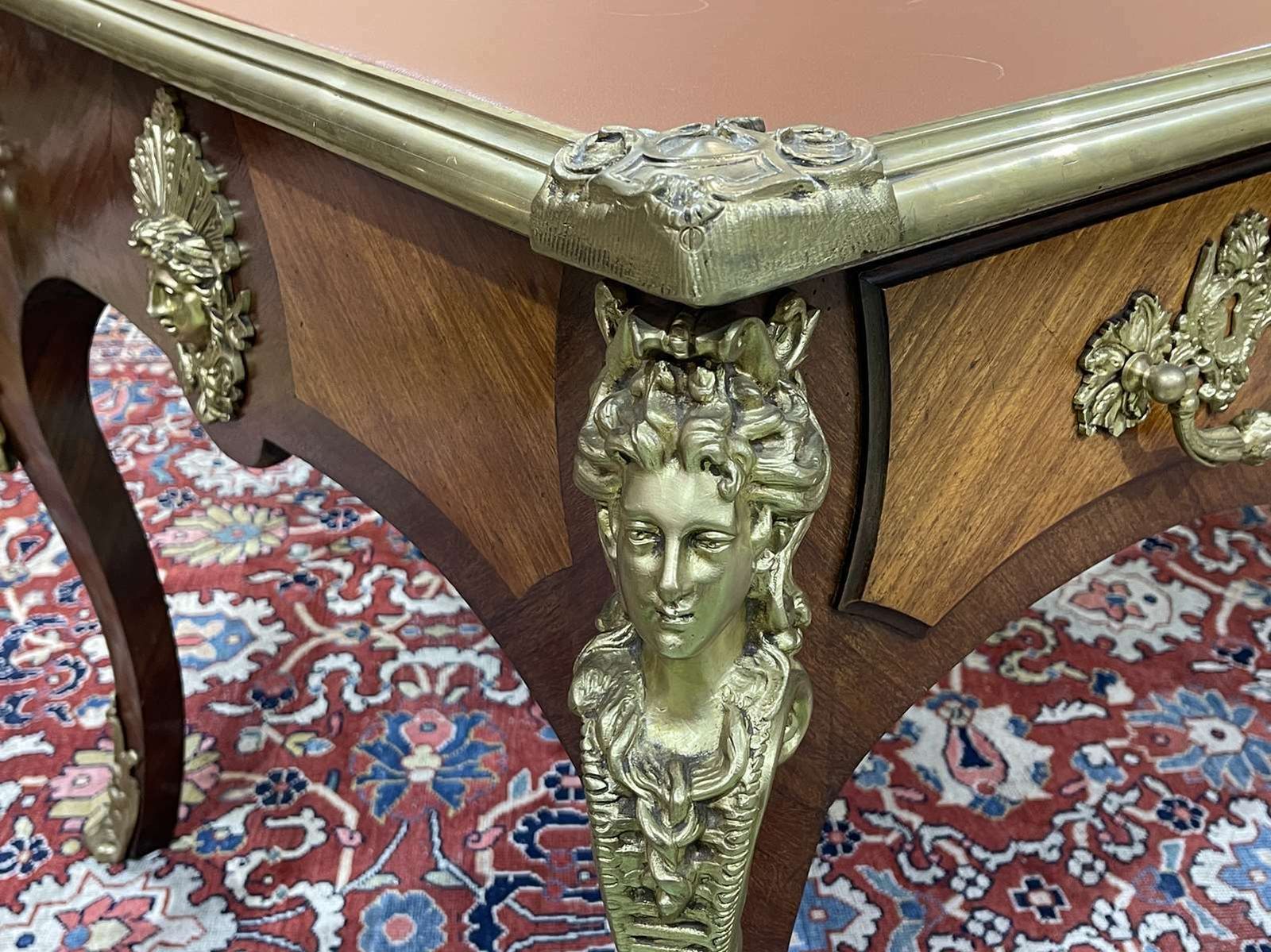 Desk Regency Style, Napoleon III Period Late 19th Century photo 8999.0