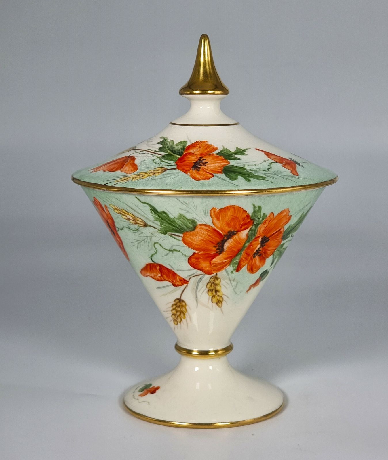 An Art Deco Royal Winton Vase And Cover, Circa 1930