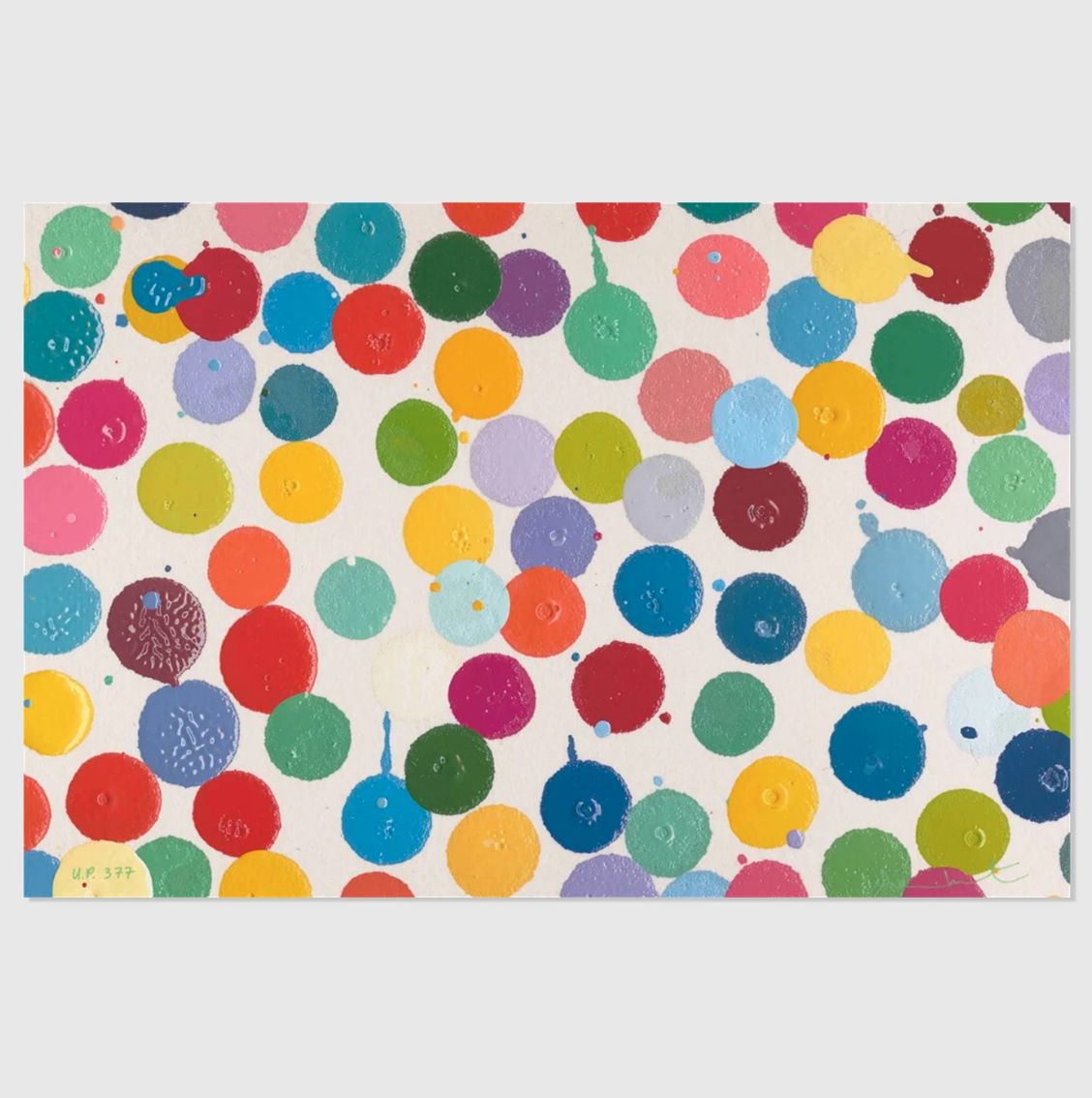 Damien Hirst The Currency Unique Print (H11 377) photo furniture