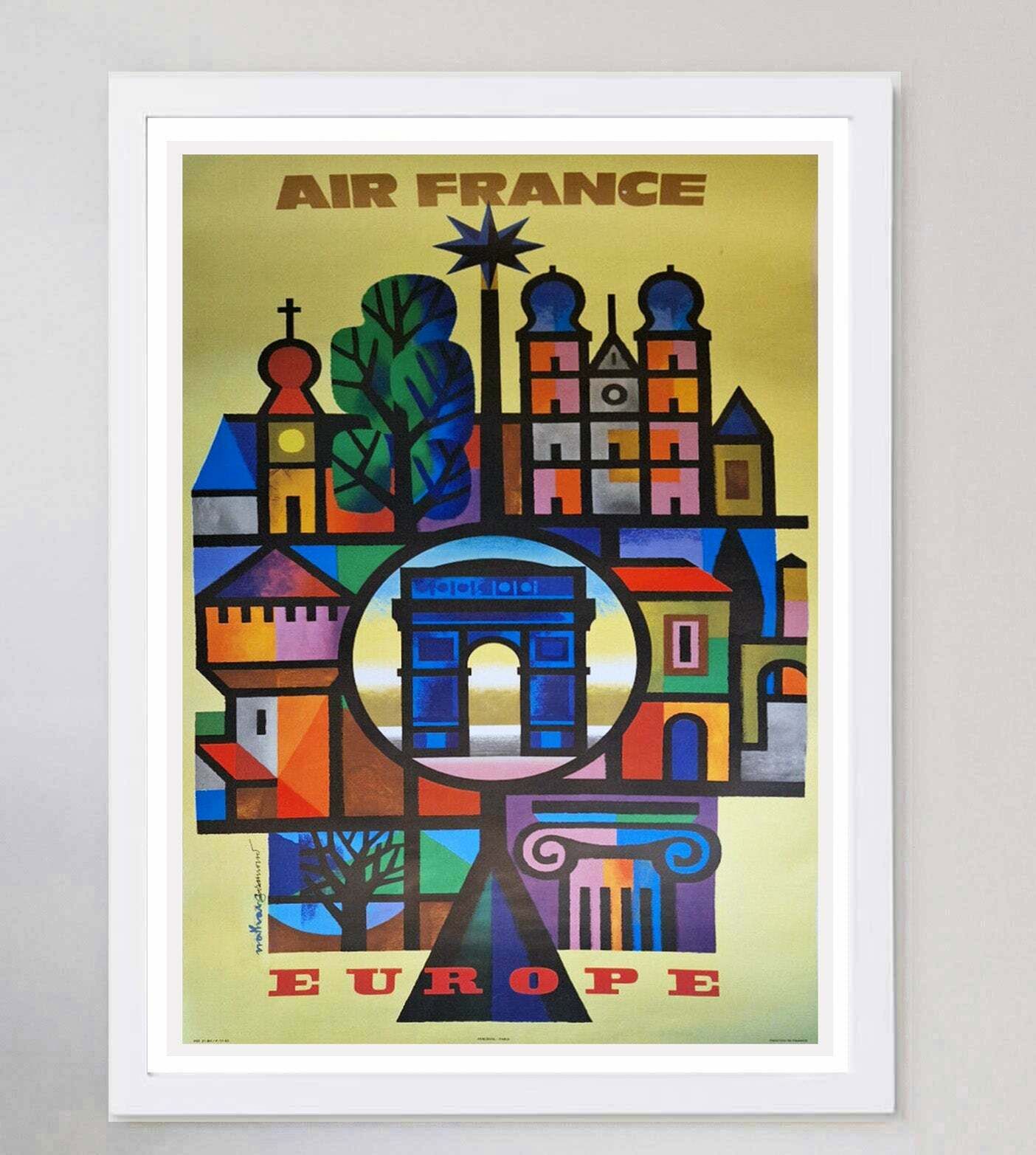 Air France   Europe, 1960s, Vintage photo for sale