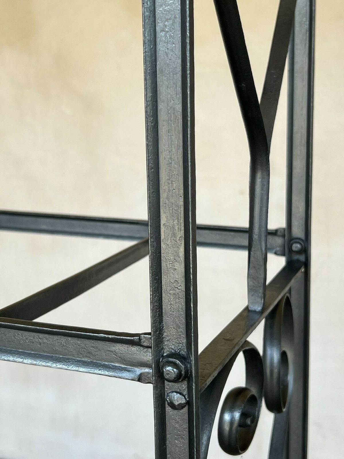 Wrought Iron Shelving Racks, 1800s photo 480.0