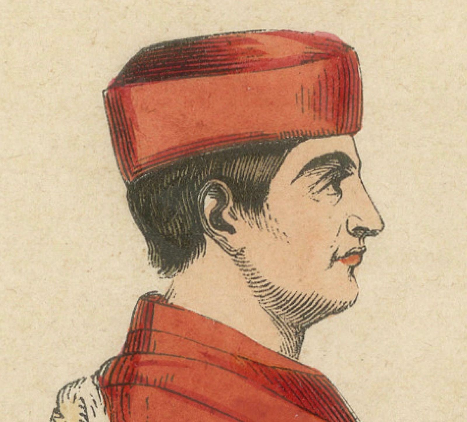 In Council And Commerce: A Venetian Senator In Robes Of Office, 1847 photo furniture