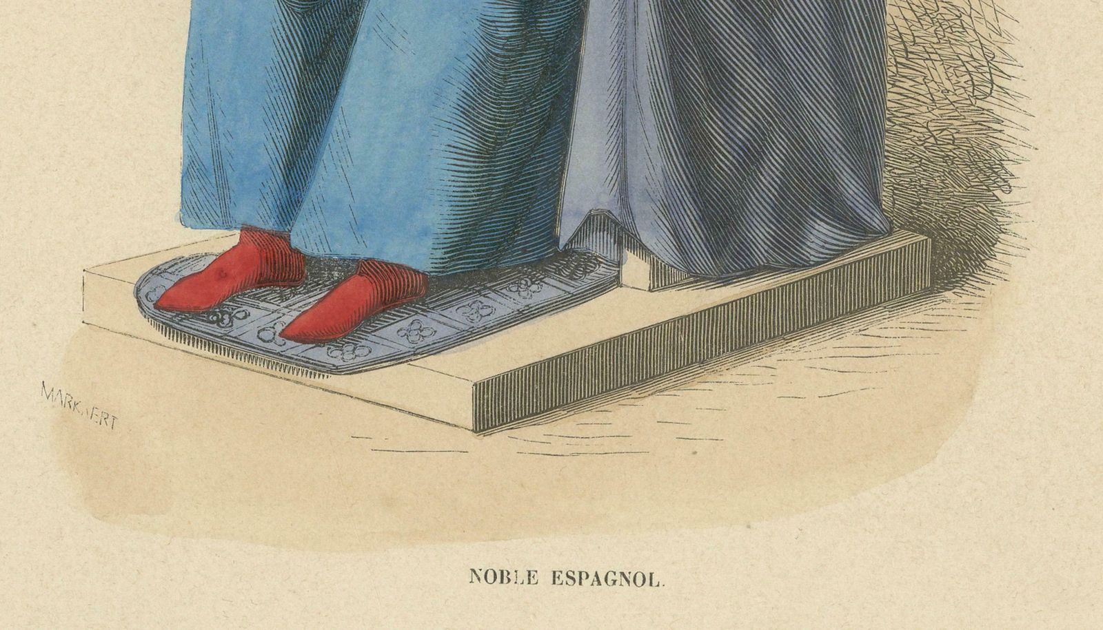Seated Spanish Nobleman: The Visage Of Authority, 1847 photo furniture