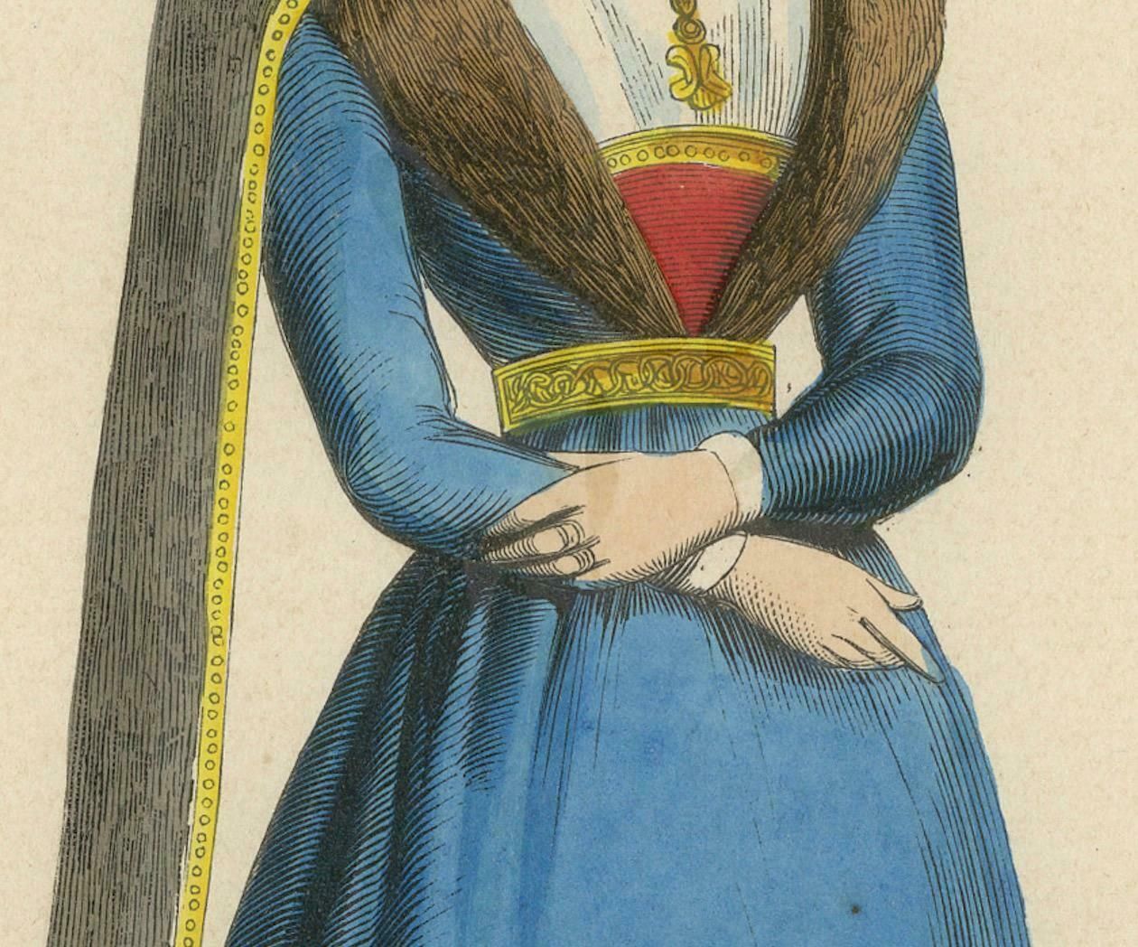 Agnes Sorel: Mistress Of Karel V And Grace Of The Royal Court, 1847 photo for sale