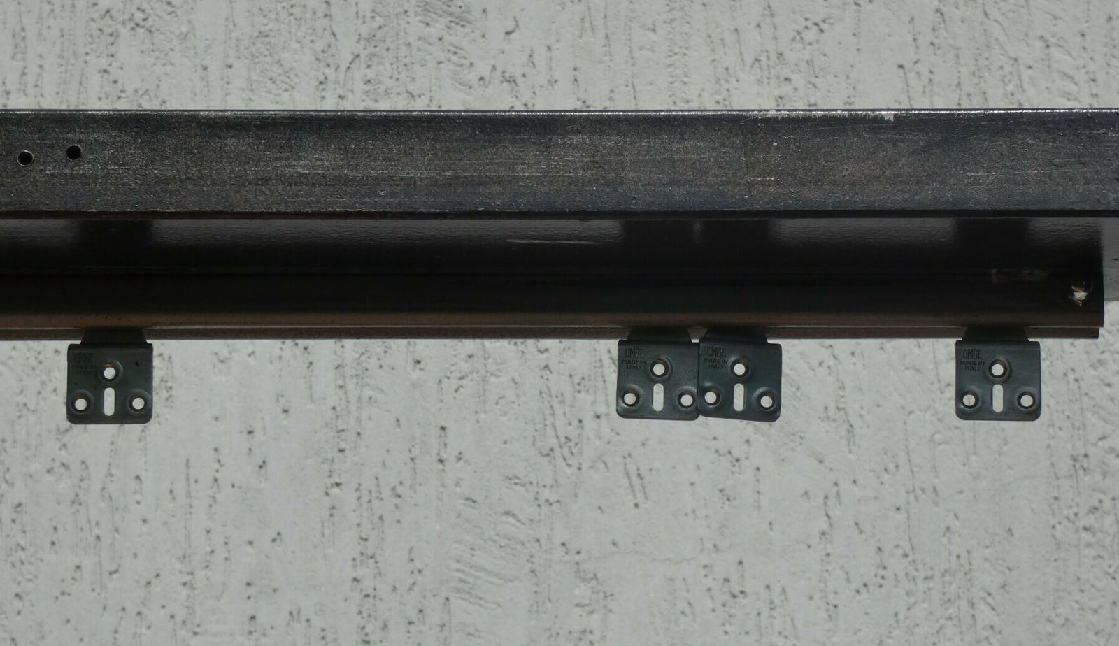 photo vinterior Industrial Style Island Counter In Steel And Walnut, 1970s