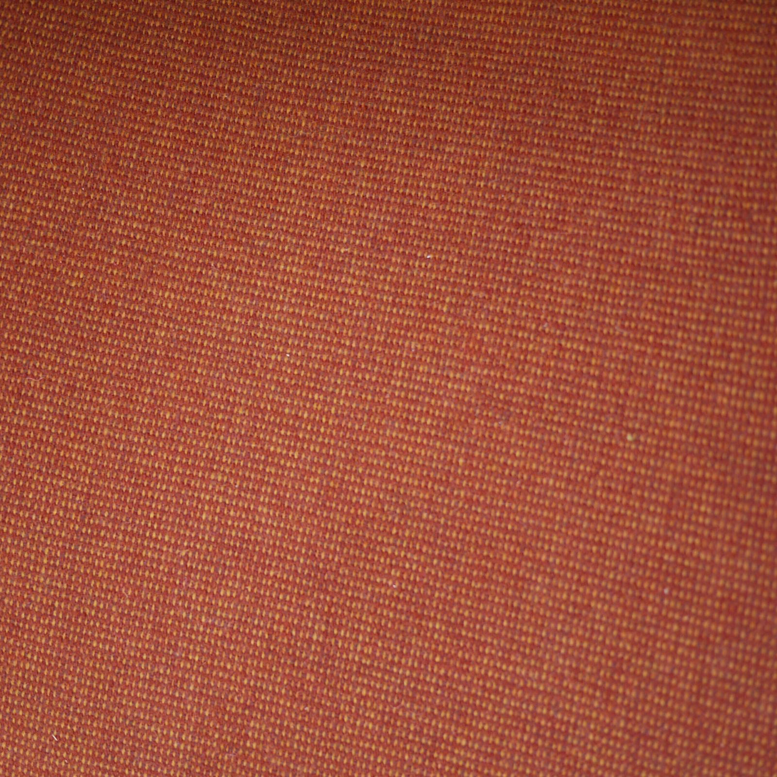 photo buy Pair Of Dark Orange Bucket Chairs In Handwoven Fabric, 1960s, Set Of 2