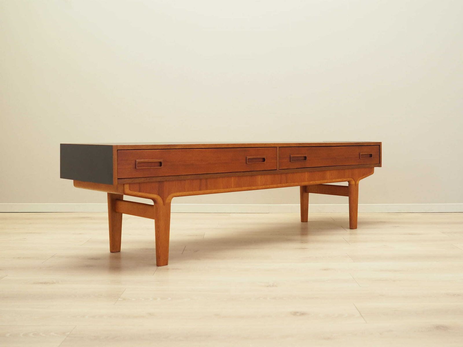 Teak Lowboard, Danish Design, 1960s, Production: Denmark photo vinterior