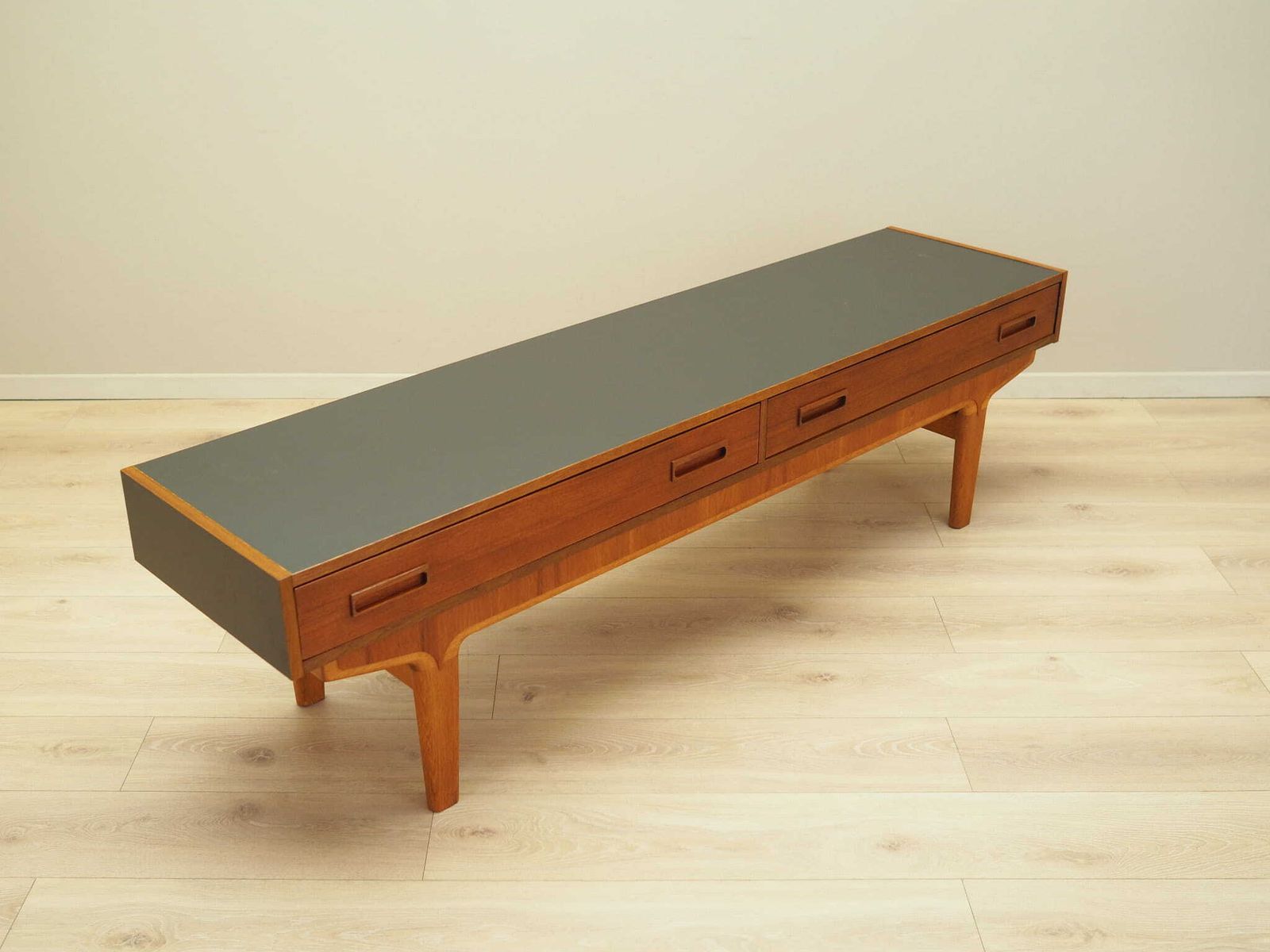 Teak Lowboard, Danish Design, 1960s, Production: Denmark photo buy