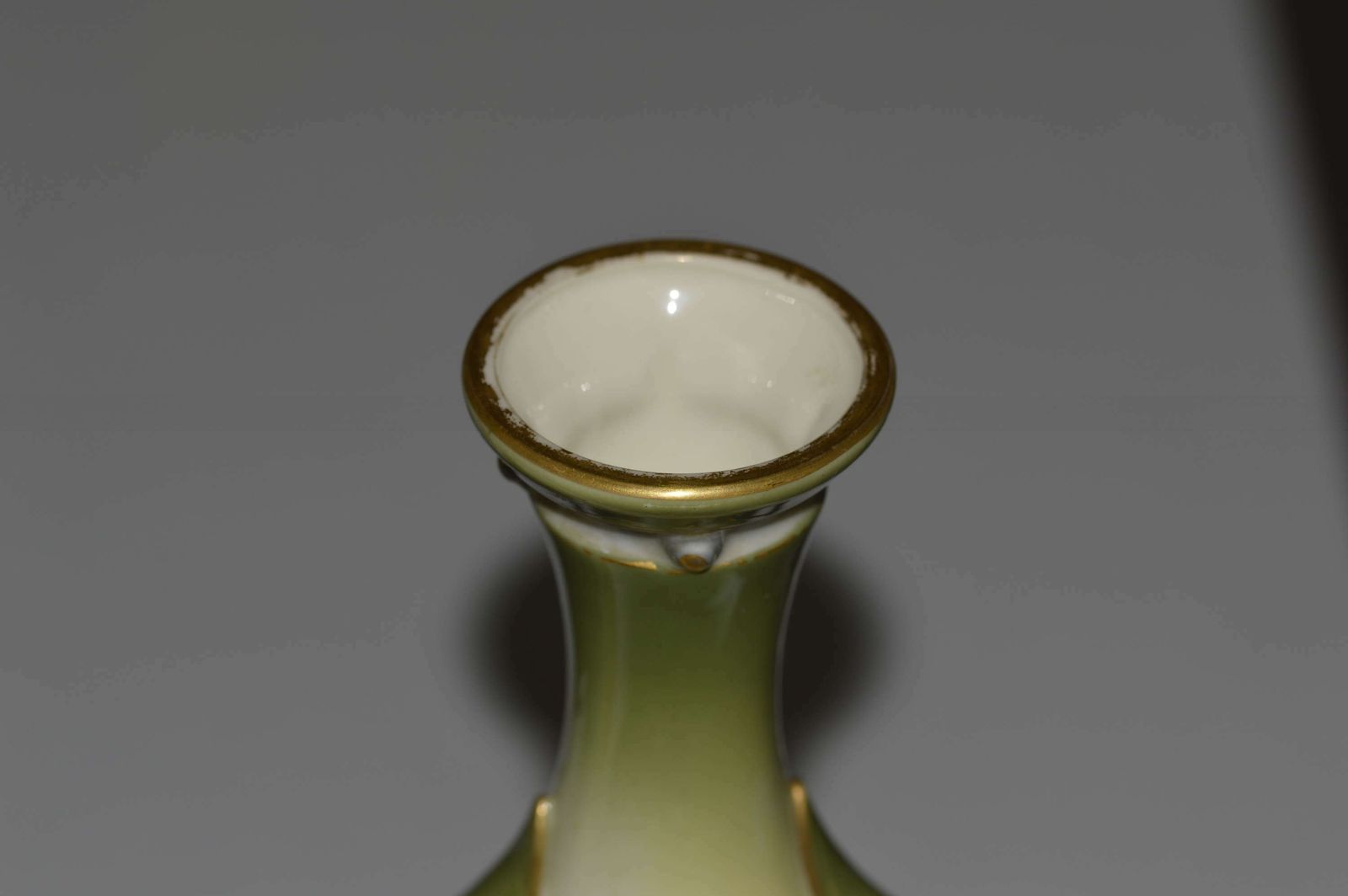 Pair Royal Worcester 2 Handled Vases George Cole 1903/ 1906 photo for sale