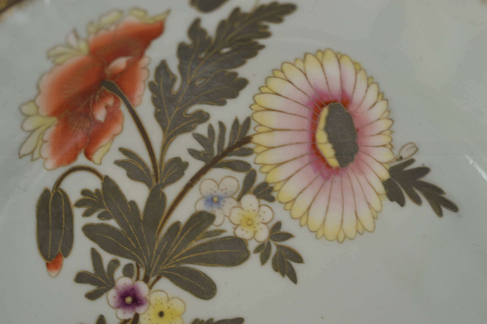 A Stunning Pair 1885 Royal Worcester Porcelain Pedestal Dishes / Tazza photo 395.0