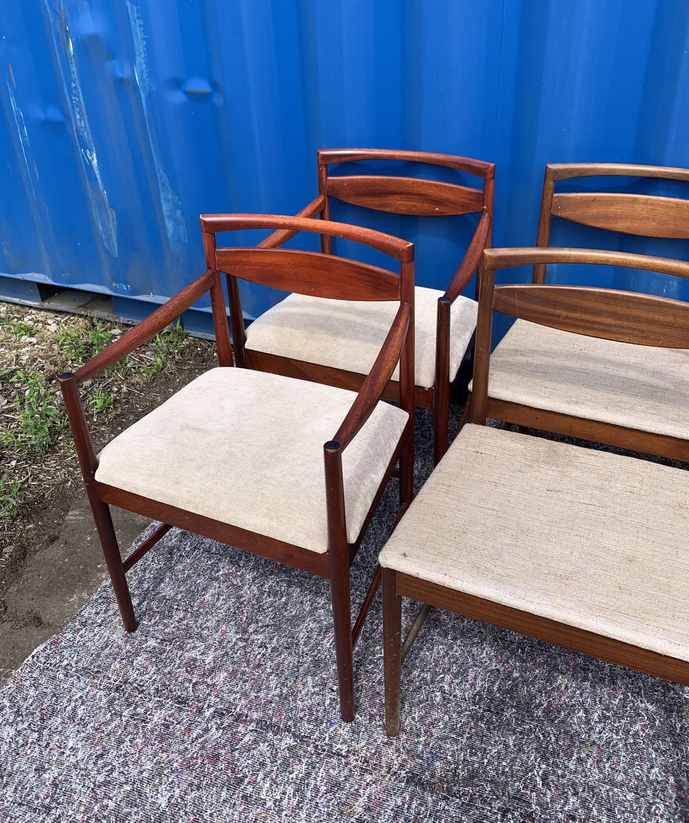 Set Of 6 Dining Chairs, Model 9513 By Tom Robertson For McIntosh, U.K. photo furniture