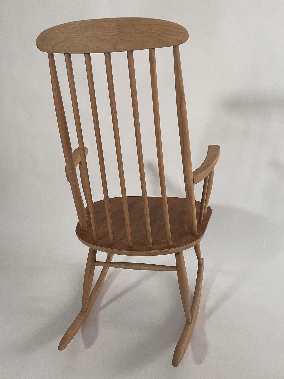 1960’s Vintage Rocking Chair Attributed To Stol Kamnik photo vintage