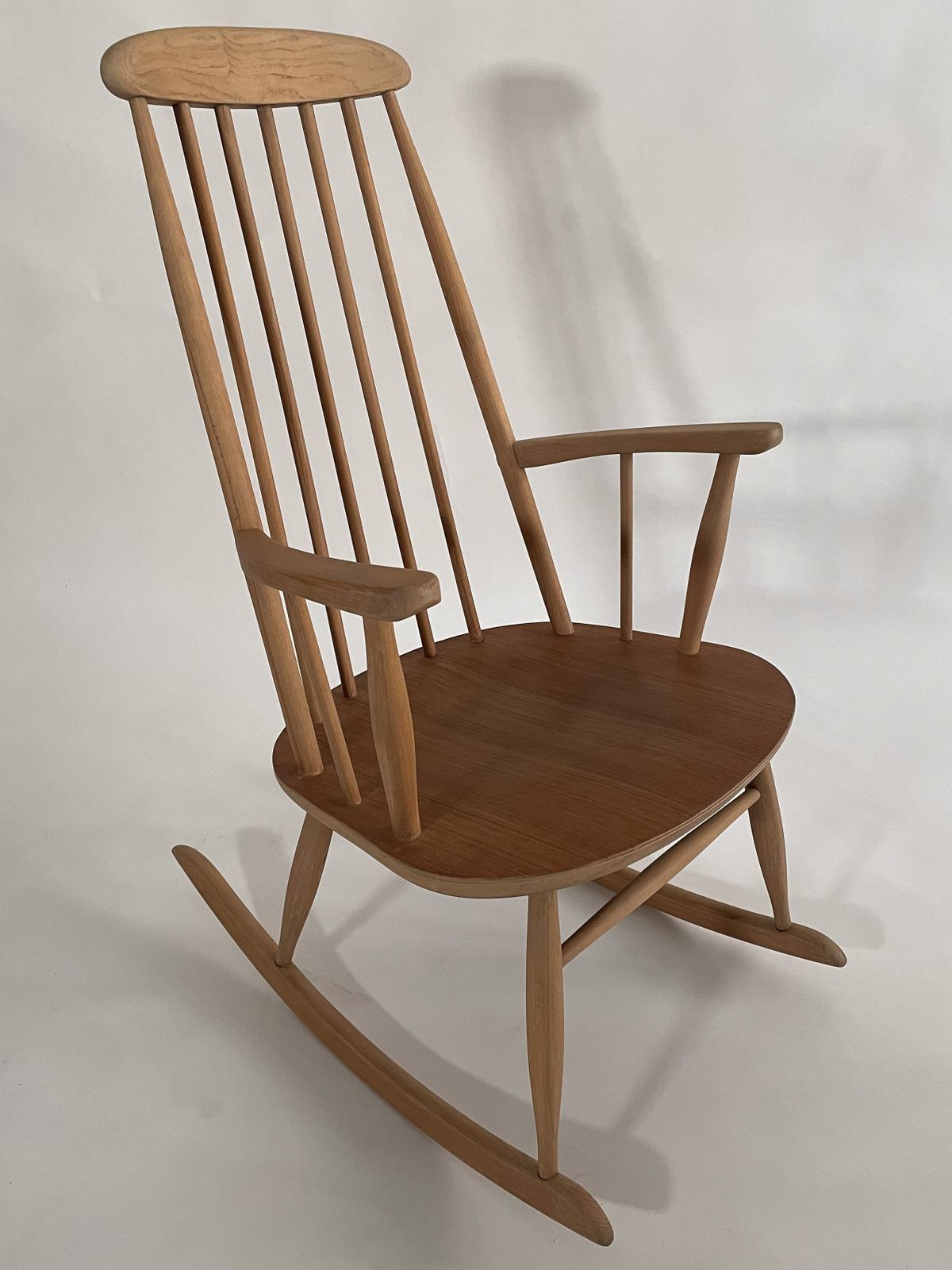 photo for sale 1960’s Vintage Rocking Chair Attributed To Stol Kamnik
