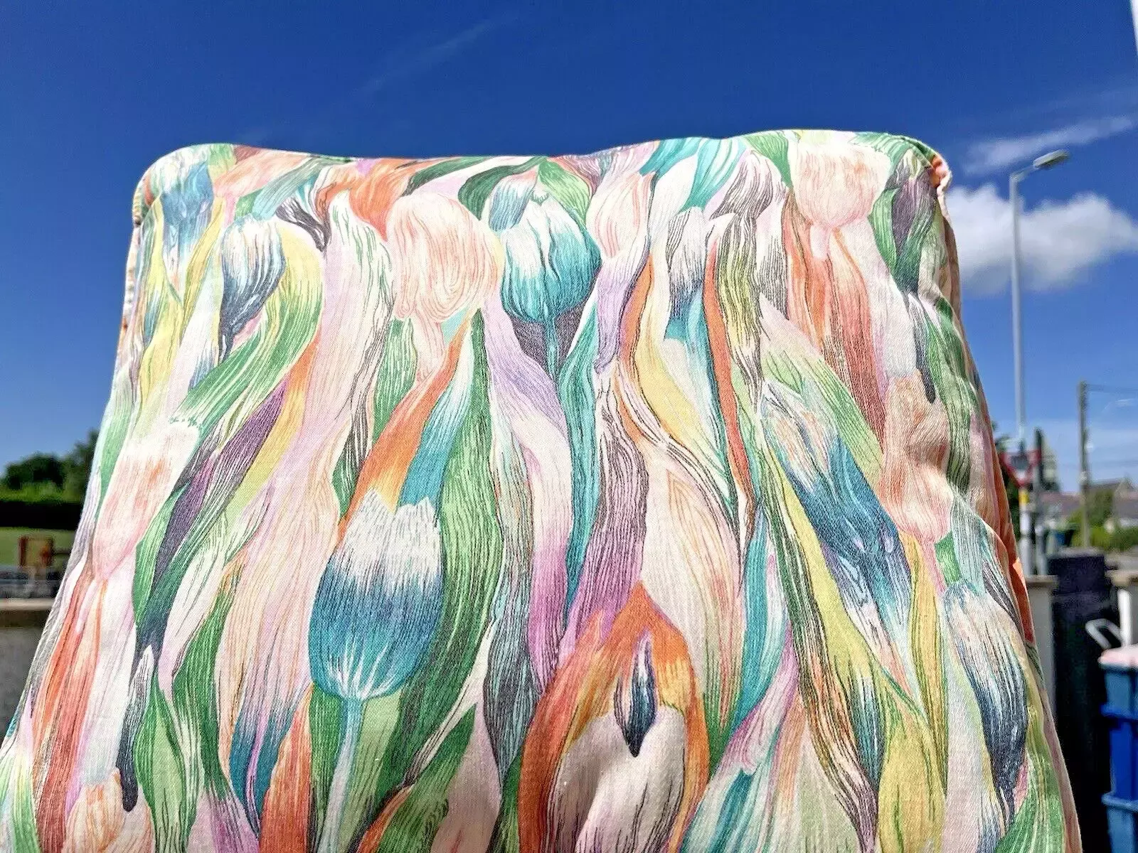 Pair Of 2 Designer Missoni Masters Floral Tulip Colourful Cushions Rrp 170 Euros photo vinterior