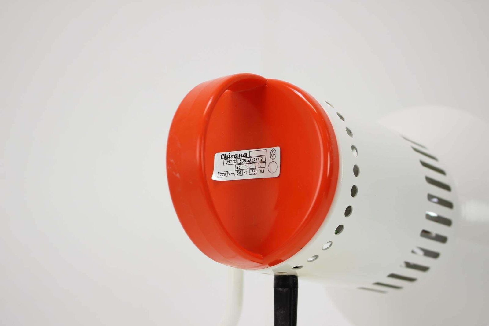 photo furniture Mid Century Infra Red Table Lamp, Chirana 1980's, Czechoslovakia