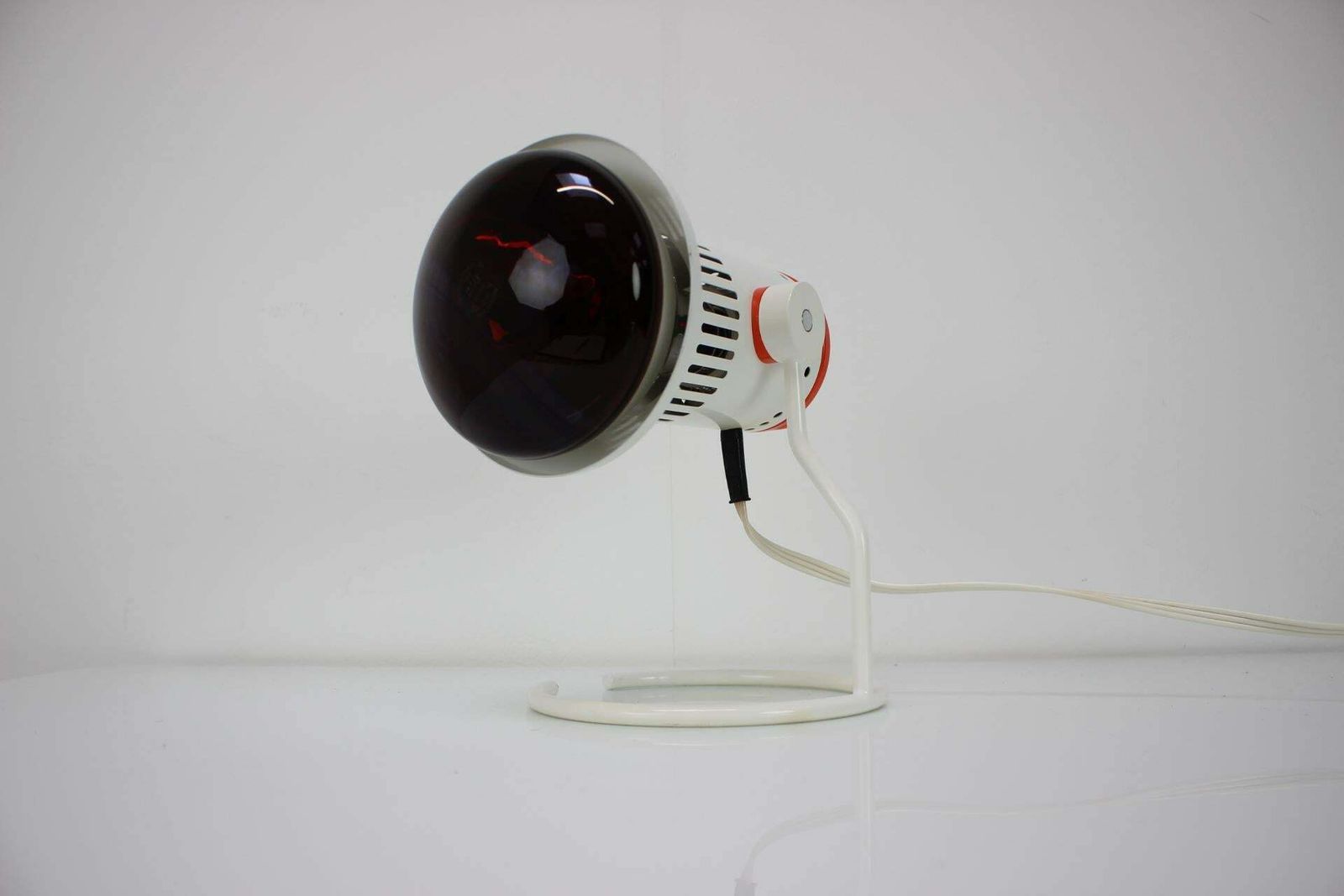 Lighting Mid Century Infra Red Table Lamp, Chirana 1980's, Czechoslovakia photo