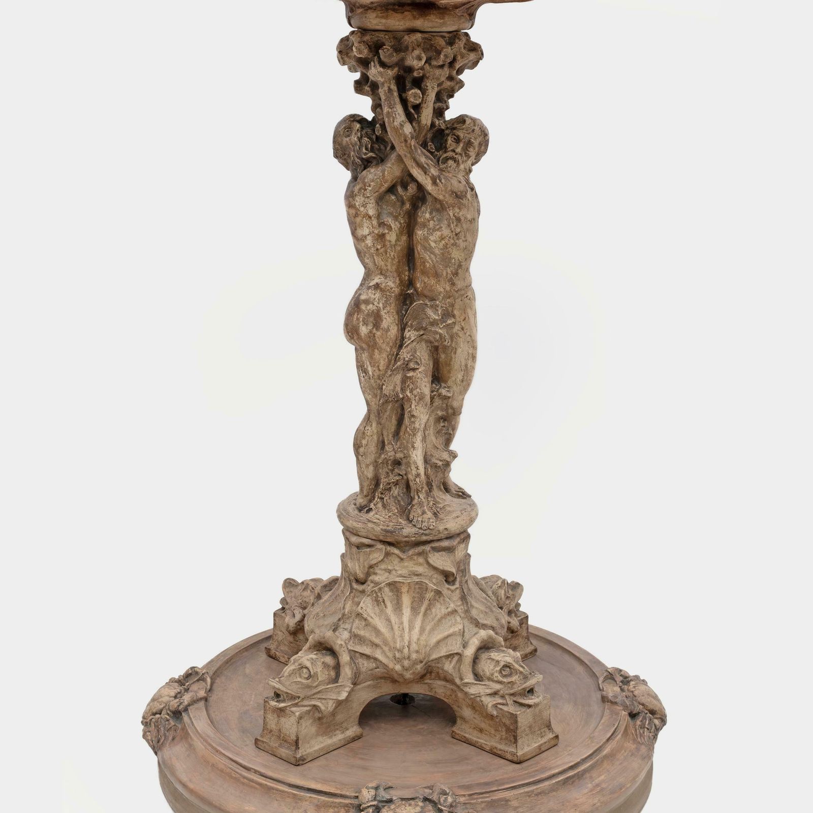 Neo Renaissance Italian Terracotta Fountain. Tuscany, Early 19th Century photo buy