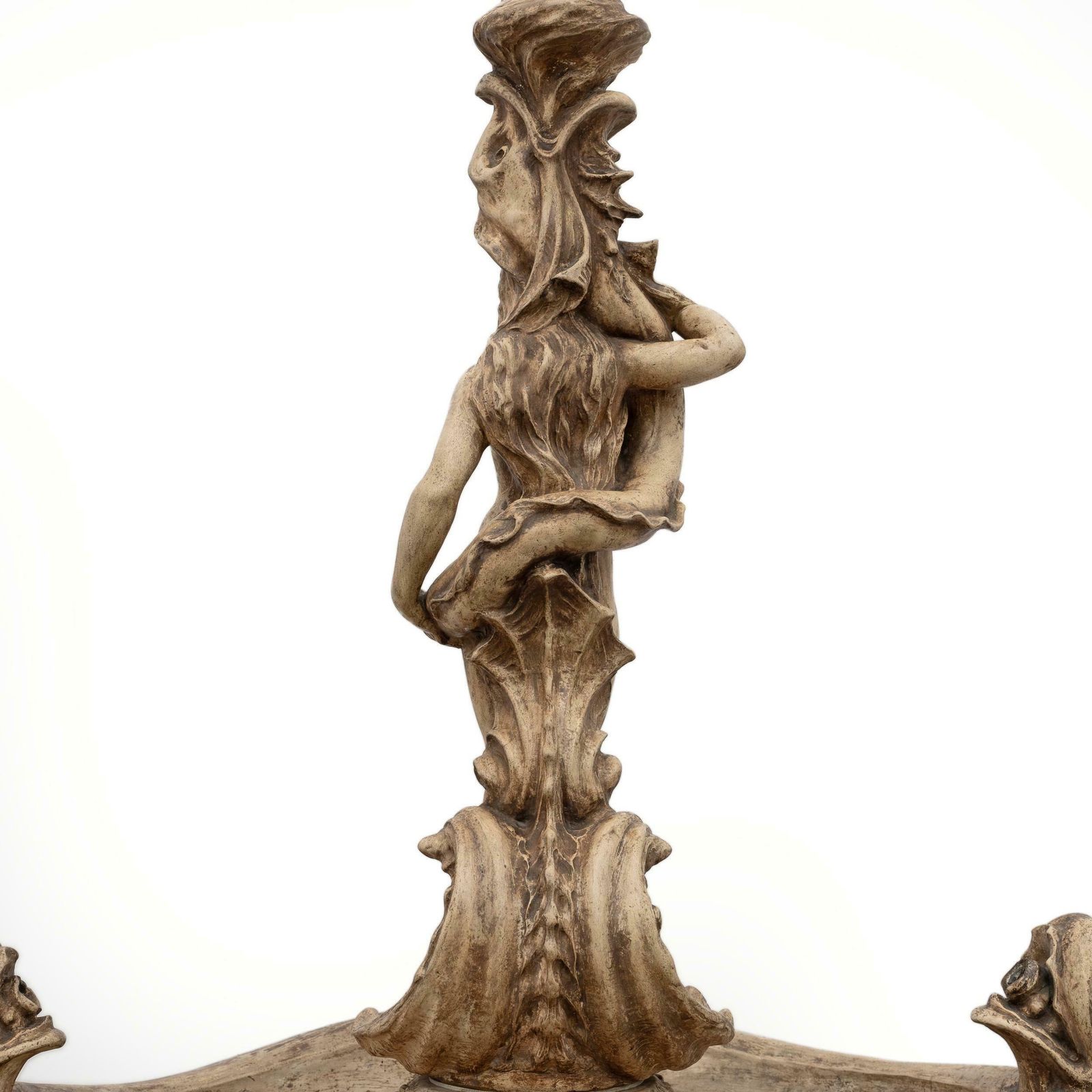 photo for sale Neo Renaissance Italian Terracotta Fountain. Tuscany, Early 19th Century