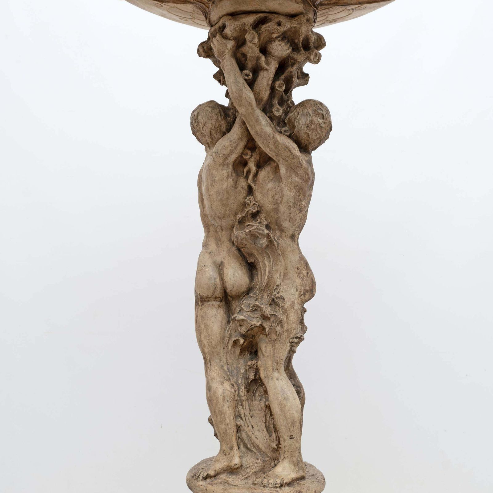 photo vinterior Neo Renaissance Italian Terracotta Fountain. Tuscany, Early 19th Century