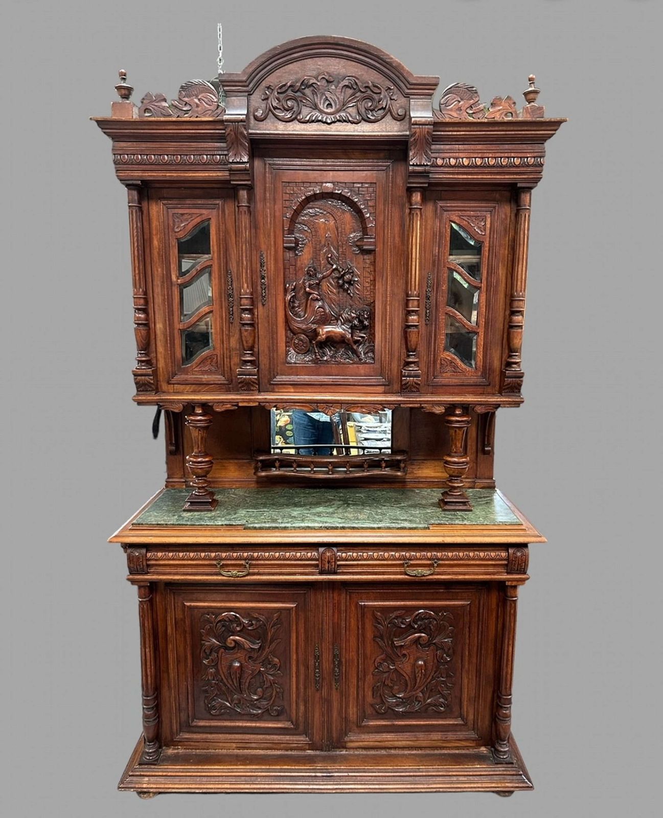 A Late 19th Century French Provincial Walnut Dresser