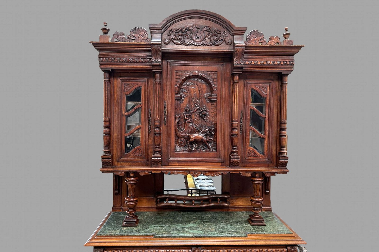 A Late 19th Century French Provincial Walnut Dresser photo Furniture