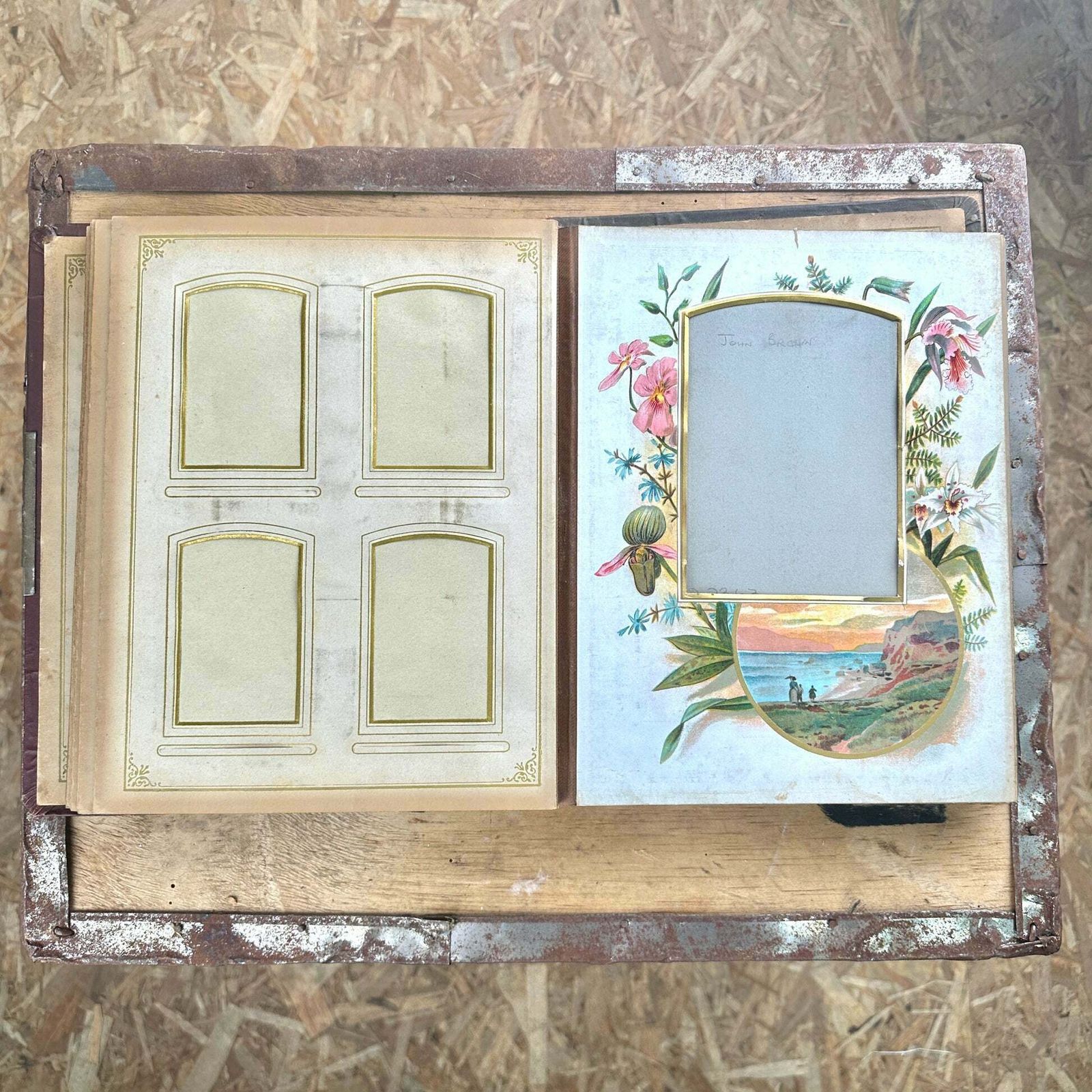 Victorian Era Family Photo Album photo vintage