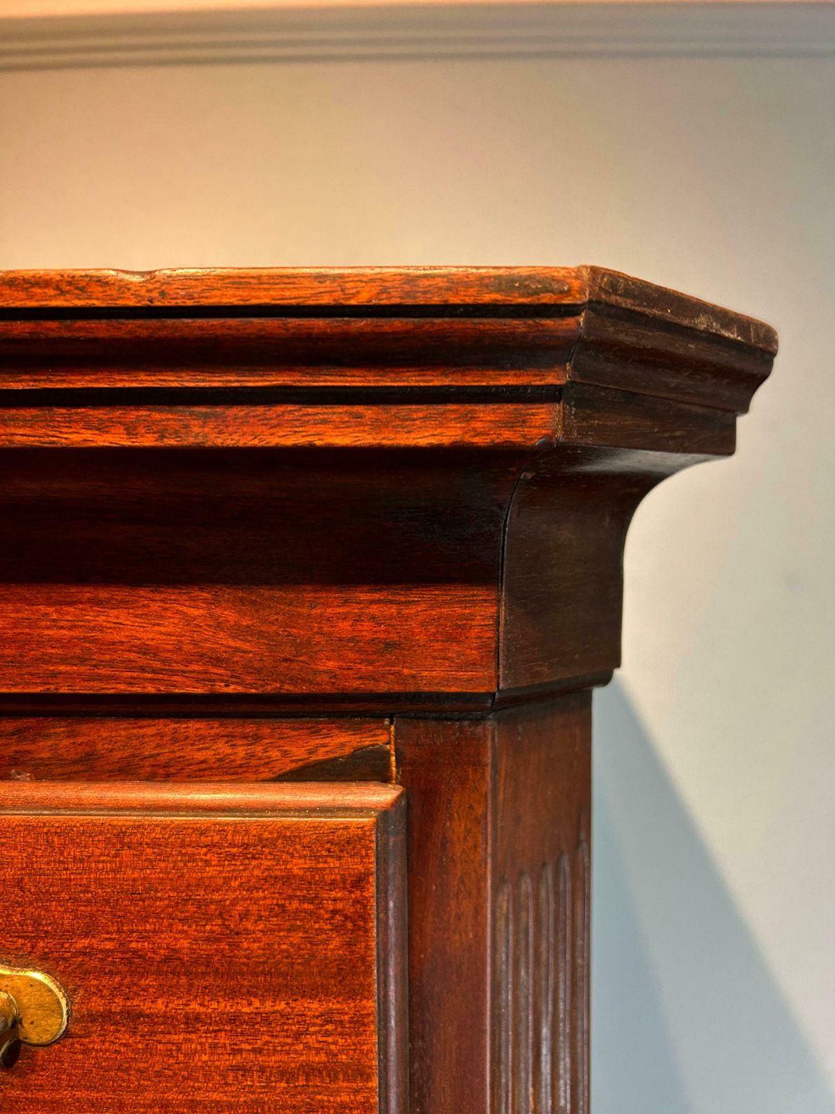 Virginian Walnut Tallboy/Chest On Chest Circa 1750 photo furniture
