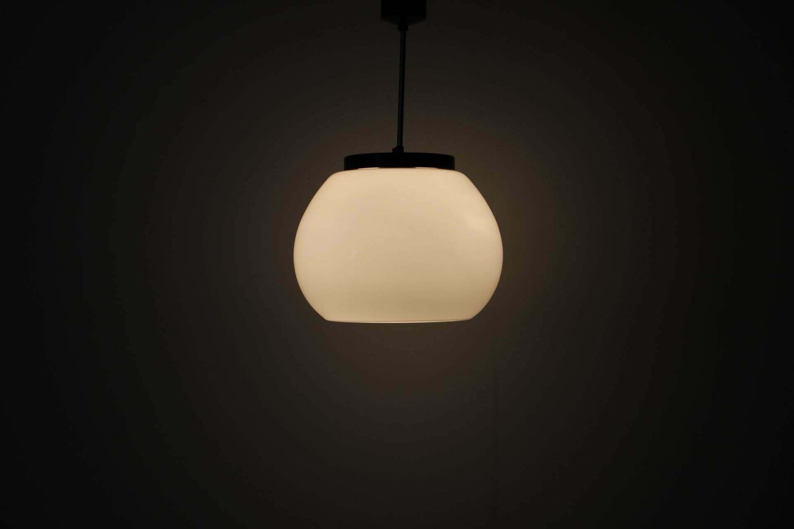 Mid Century Big Pendant By Napako, Czechoslovakia, 1960's photo Lighting