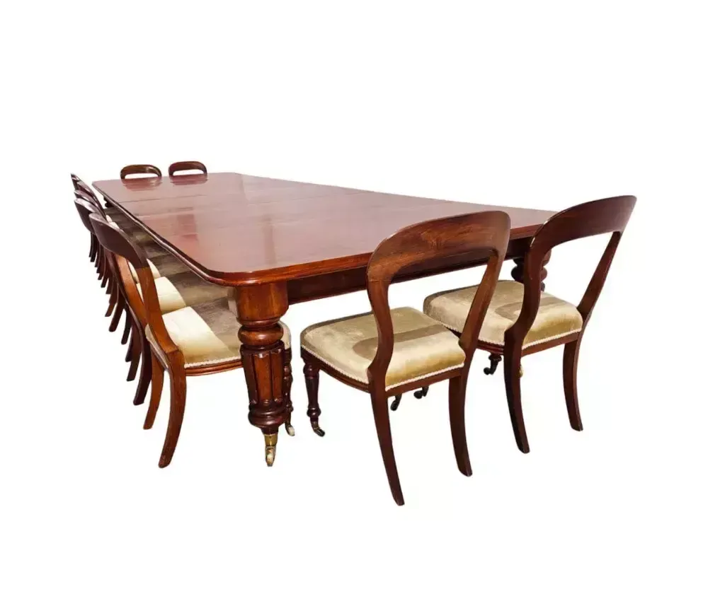 A Very Rare Massive Early 19th Century William IV Country House Dining Table photo buy