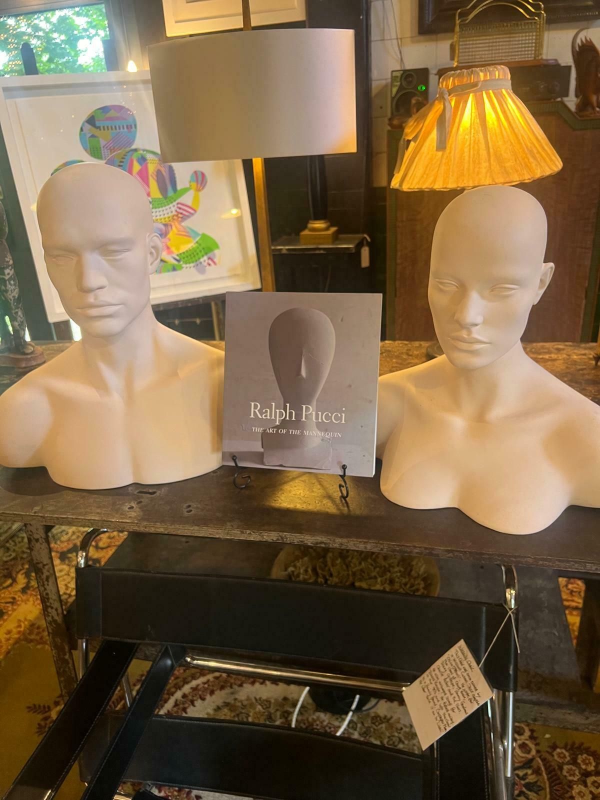 Stunning Pair Of Mannequins Made By Pucci