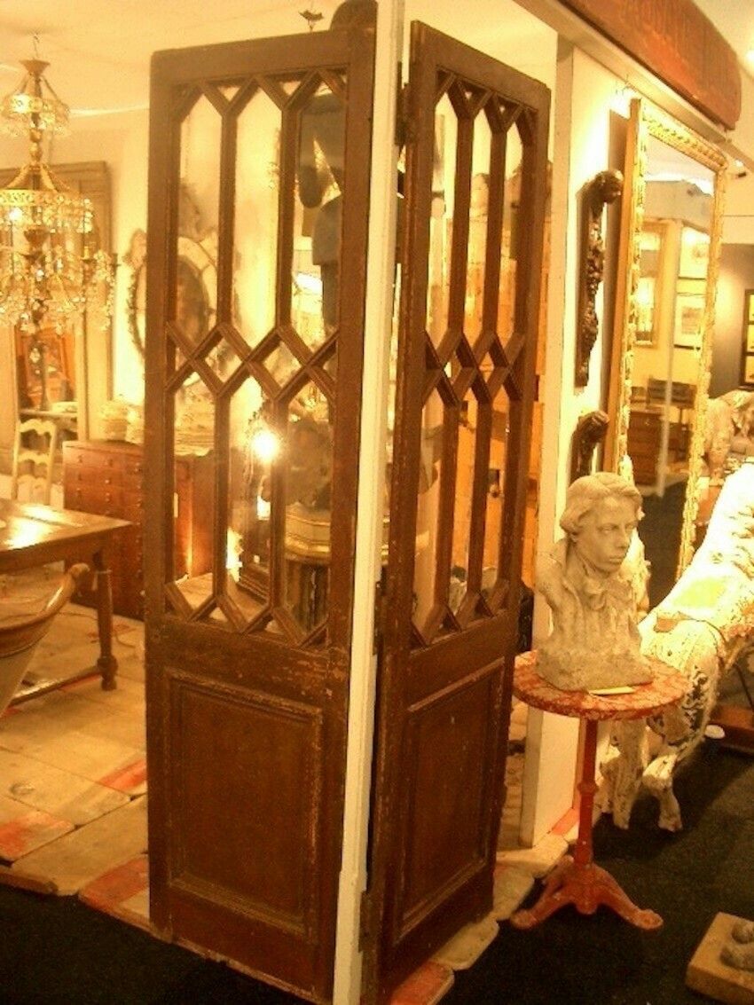 Pair Of Multipane Entry Doors From A Manor House In France photo Home Fixtures