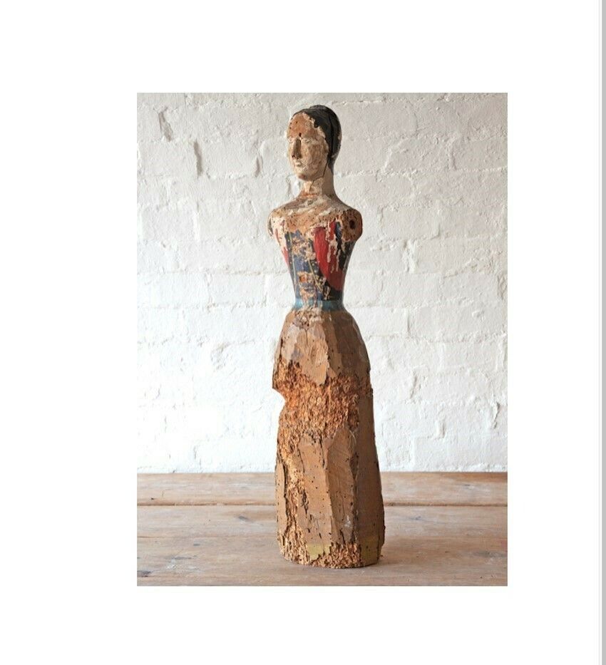 18th C. 'Marotte' De Poupée' Mannequin From A Paris Doll's Costume Shop photo Home Decor