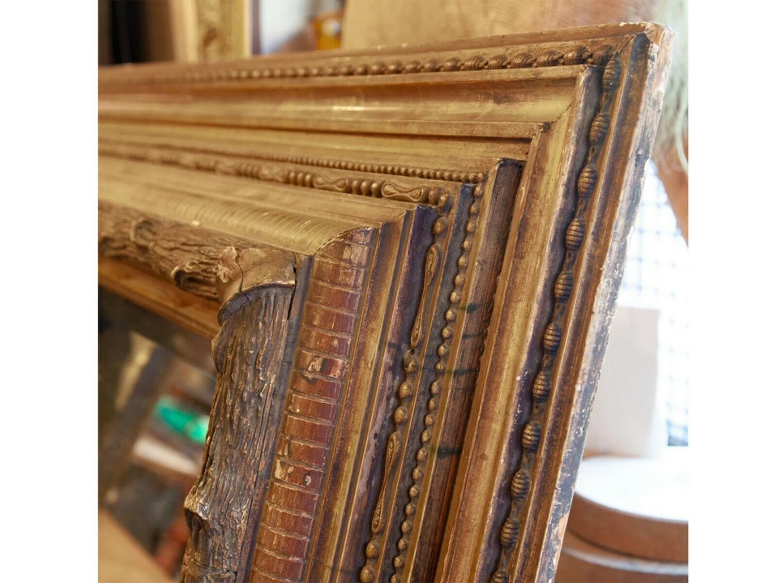 Hunting Lodge Mirror From Scotland photo buy