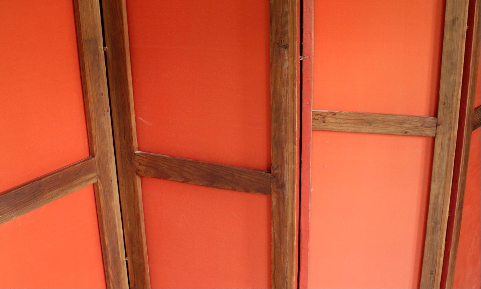 photo buy Late 18th/Early 19th C. Painted 'Shakespearean' Screen From Italy
