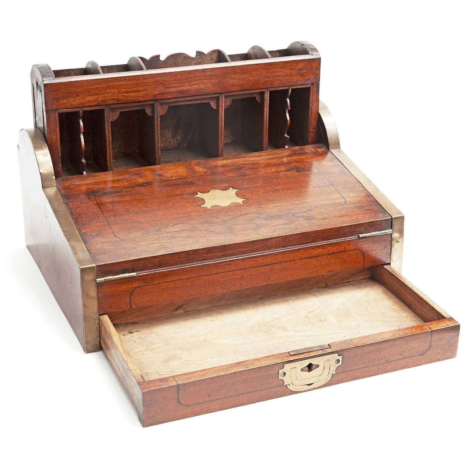 Late 19th Century Camphorwood Writing Box Made In British Imperial India photo furniture