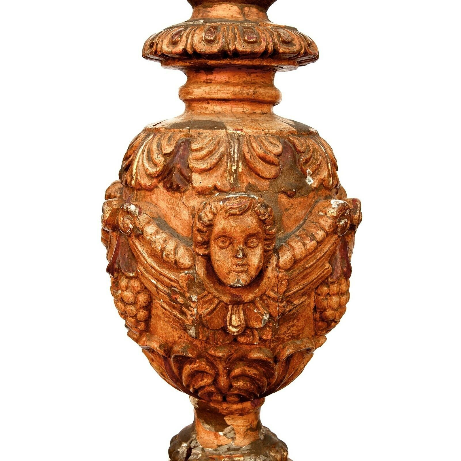 Magnificent Late 17th Century Baroque Torchere From N. Italy photo 4750.0