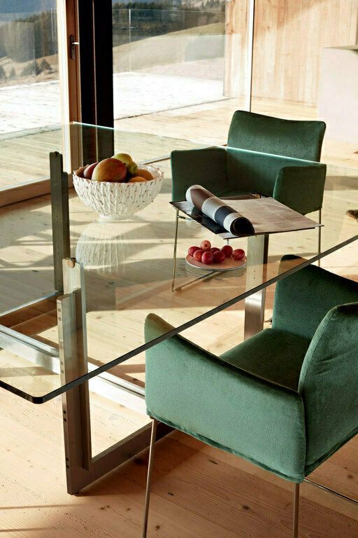 Original Square Glass Sarpi Dining Table By Carlo Scarpa photo 2950.0