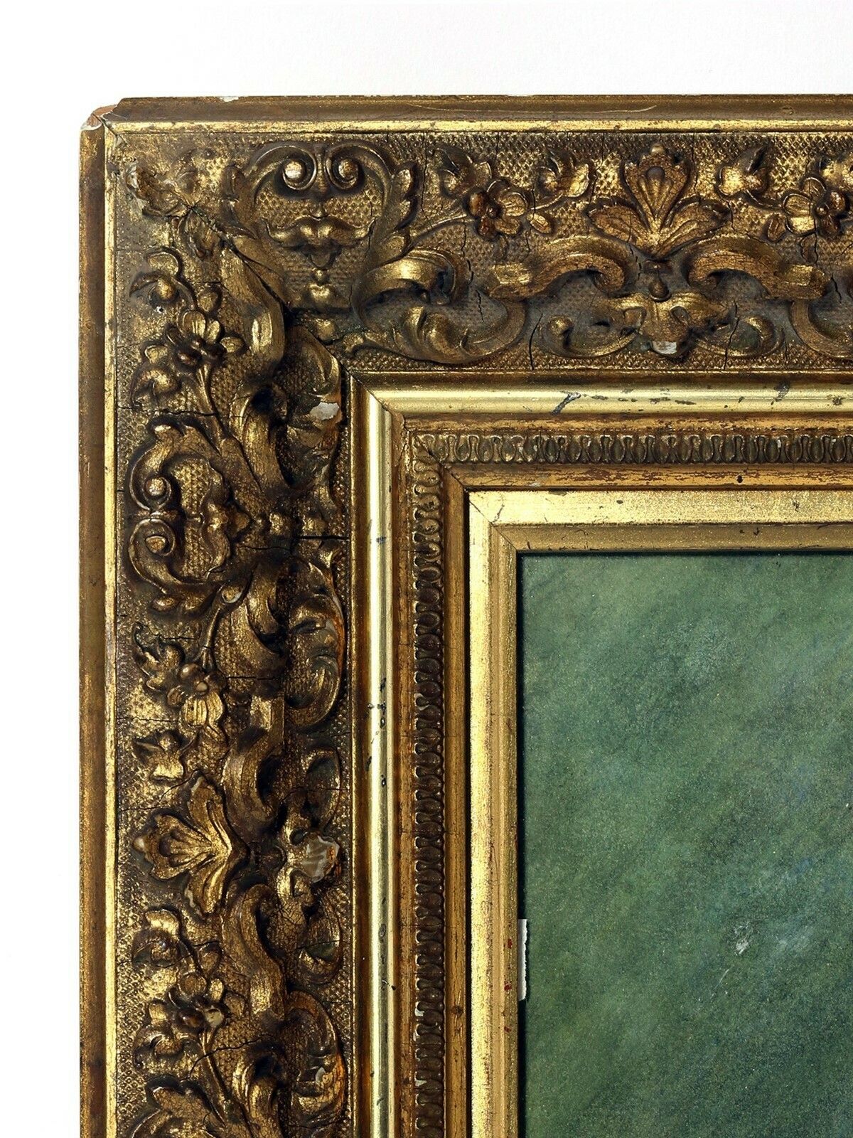 19th C. Paris Studio 'Gouache' Painting Of Young Boy photo Art