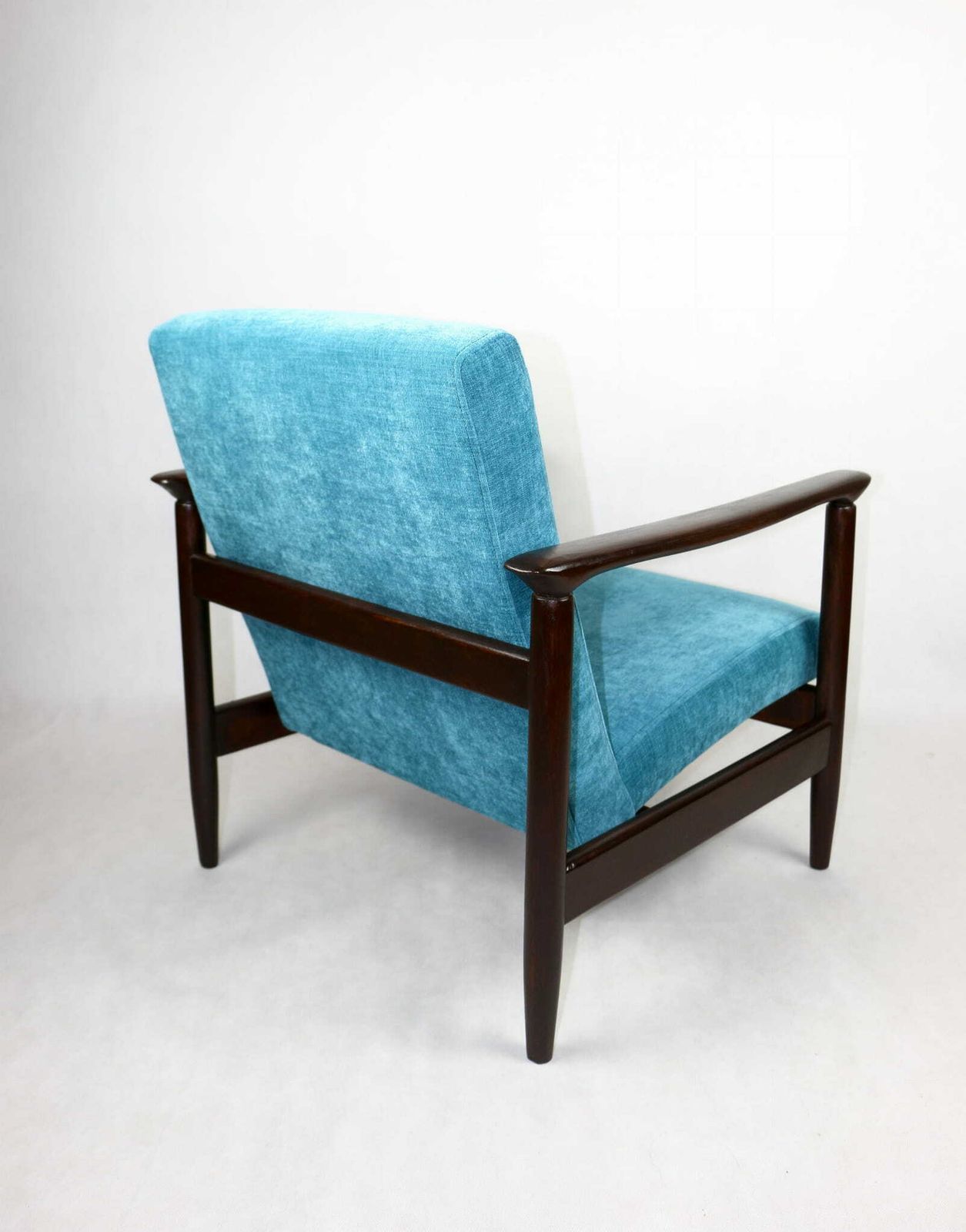 Gfm 142 Armchair Designed By Edmund Homa From The 1970s  Sea Green photo vinterior