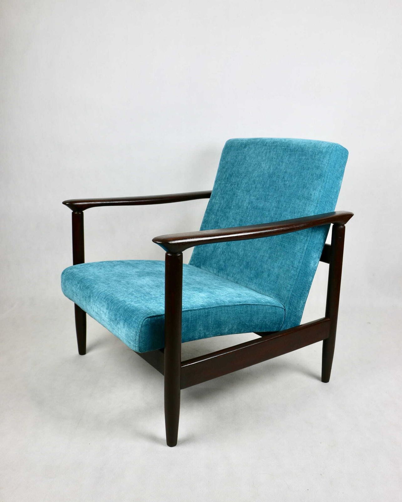 photo furniture Gfm 142 Armchair Designed By Edmund Homa From The 1970s  Sea Green
