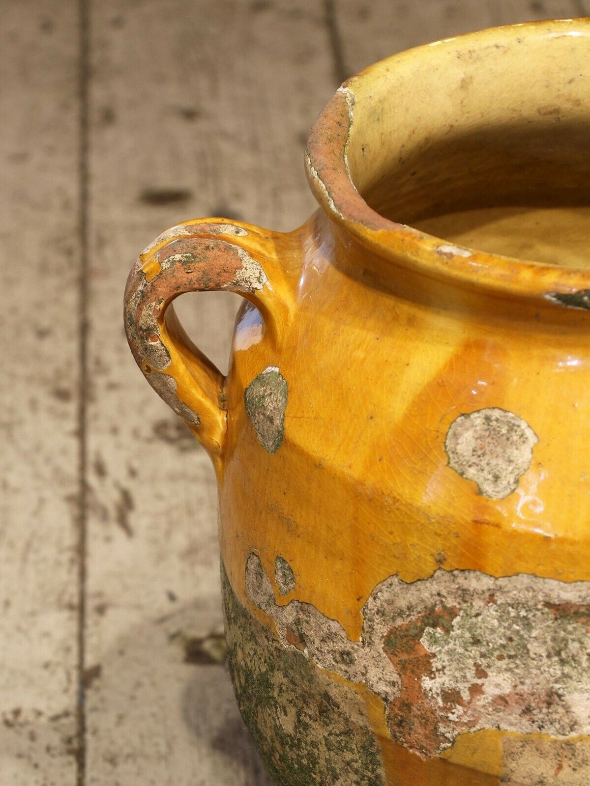 Pair Of Very Large Earthenware 'Confit' Pots From Provence photo buy