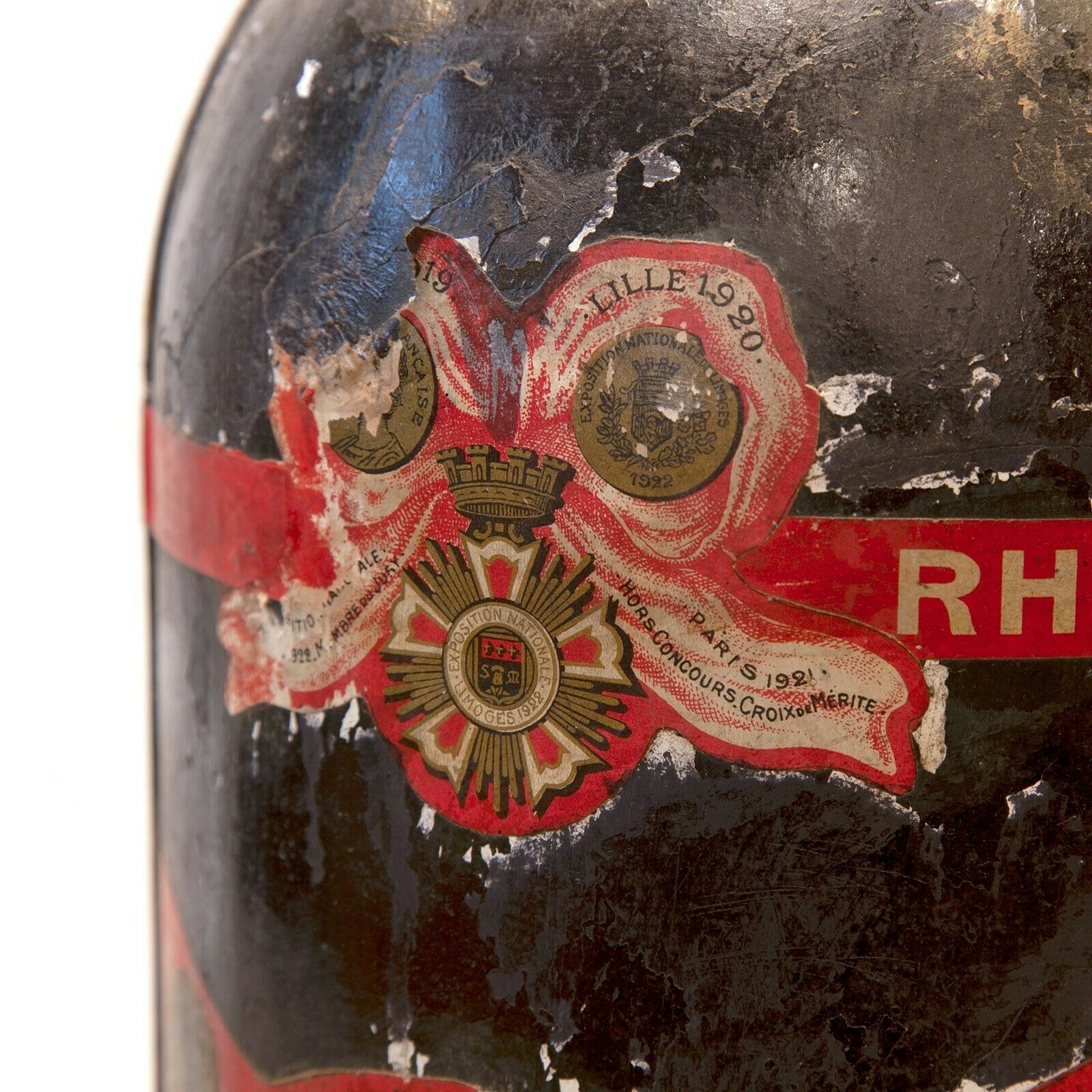 Pair Of Giant Dummy Advertising Bottles For French 'Rhum' photo 650.0