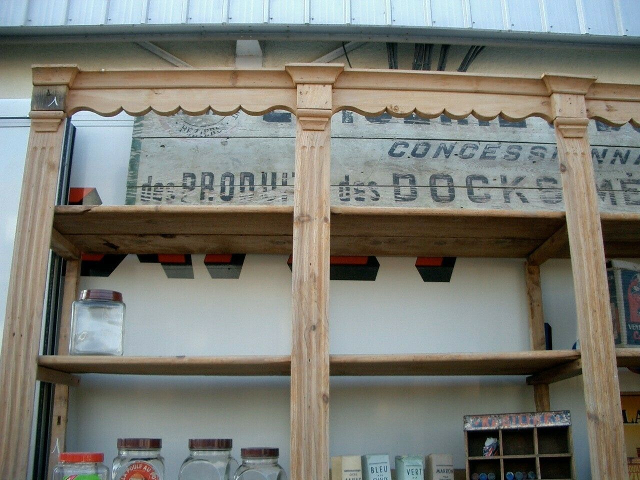 Old Grocery Shop Backfitting From France photo Furniture