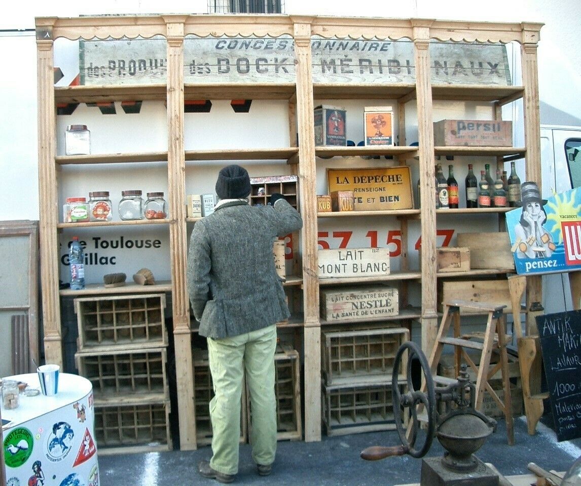 Old Grocery Shop Backfitting From France