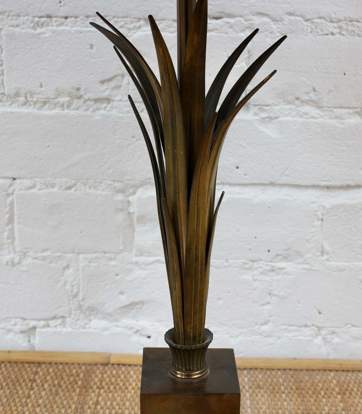 Vintage French Table Lamp Inspired By Nature Attributed To Maison Charles (Circa 1970s) photo buy