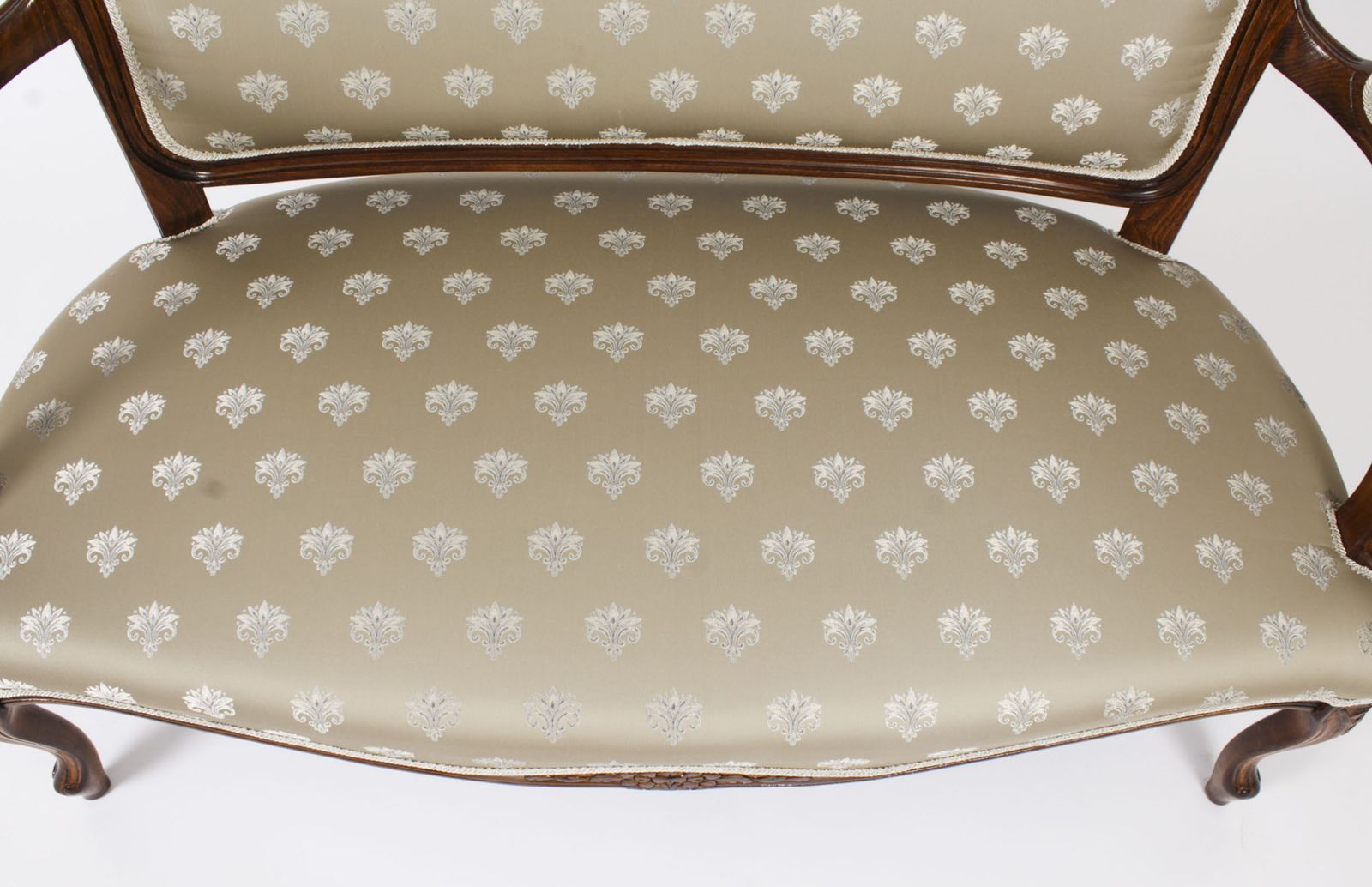 Superb Bespoke Louis Revival Walnut Sofa photo Furniture