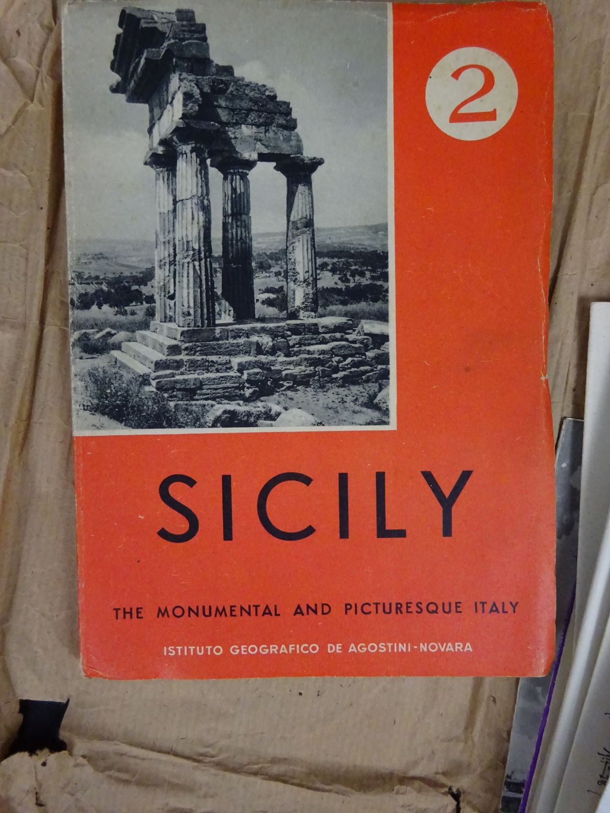 110.0 Collectable Original 1950s Italy & Sicily Travel Leaflets/Ephemera photo