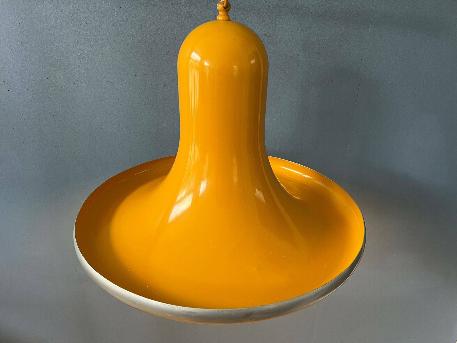 Gele Mid Century Ufo Space Age Hanglamp photo furniture