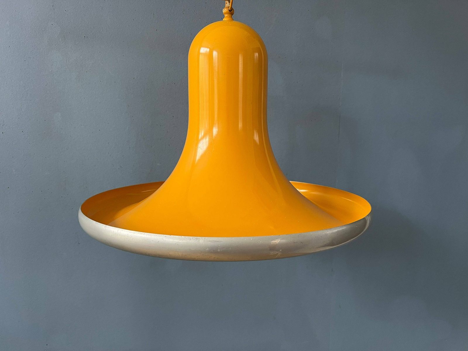 Gele Mid Century Ufo Space Age Hanglamp photo buy